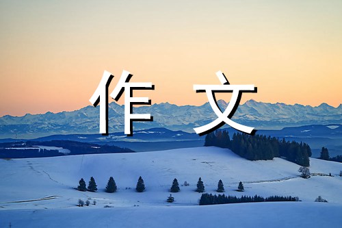 第一次国旗下演讲作文500字